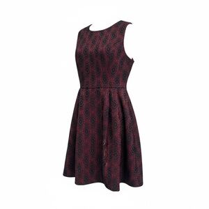 Women’s babydoll dress/ skater dress/ fit & flare lace dress/ midi size M.